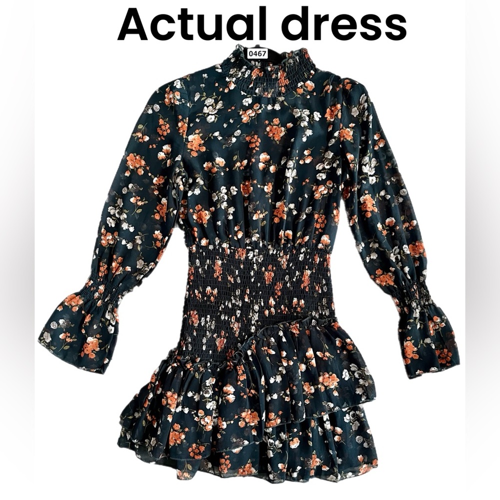 Princess Polly Evening Bloom mini dress - Picture 4 of 11